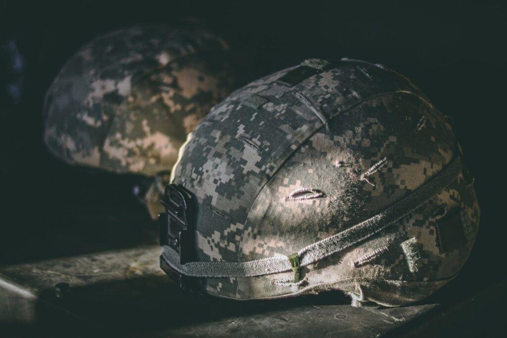 Army helmet