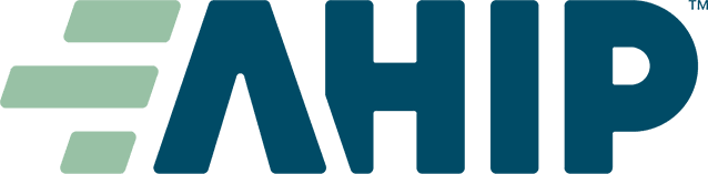 Logo of the AHIP 2024 organization.