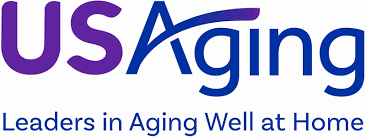 Logo of USAging, an organization focused on aging well at home.