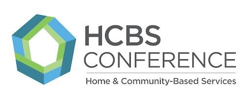 Logo of the HCBS Conference, representing home & community-based services.