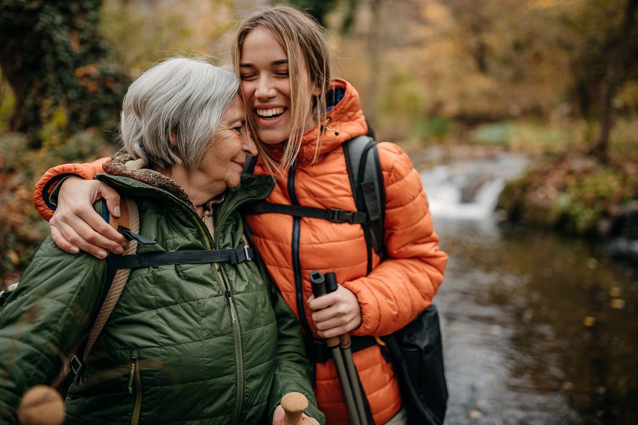 A hike with your caree is like a journey through caregiving stages